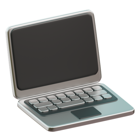 Computador portátil  3D Icon