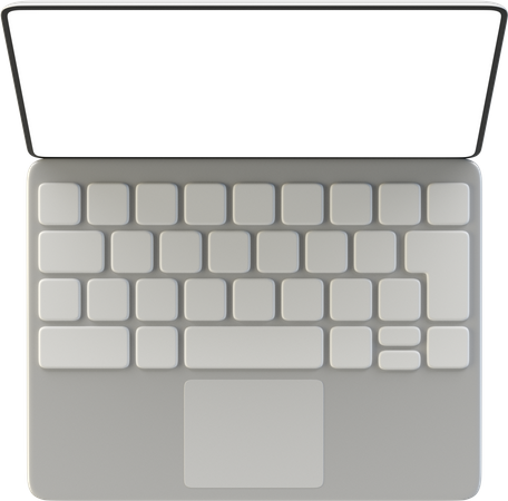 Computador portátil  Ícone 3D