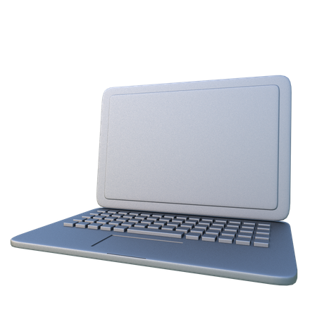 Computador portátil  Ícone 3D