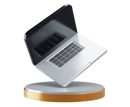 Computador portátil  Ícone 3D