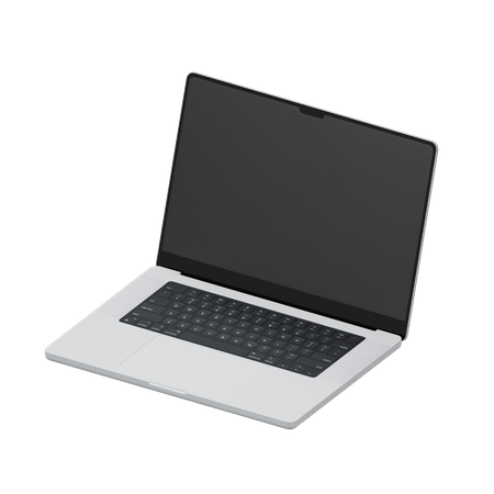 Computador portátil  Ícone 3D