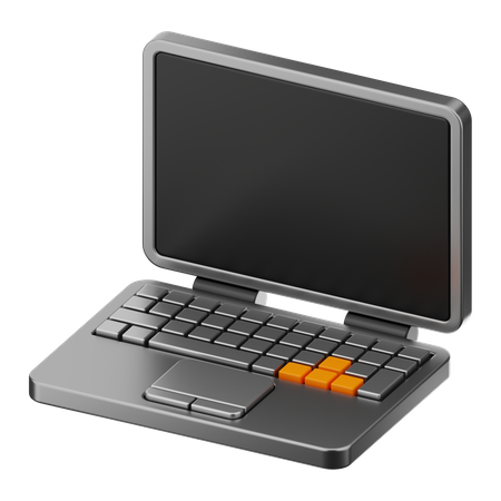 Computador portátil  Ícone 3D