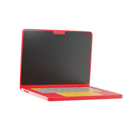 Computador portátil  3D Icon