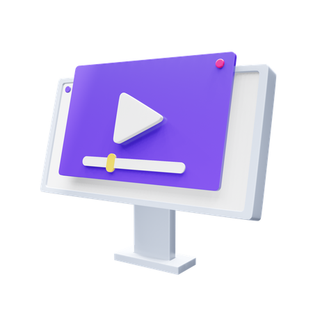 Computadora  3D Icon