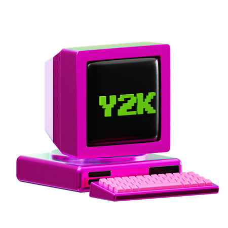 Computadora  3D Icon