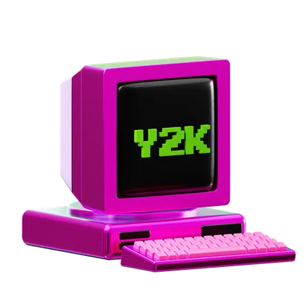 Computadora  3D Icon