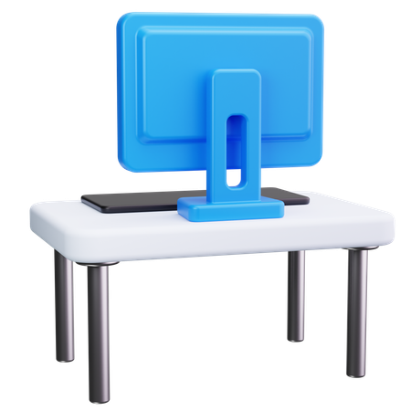 Computadora  3D Icon