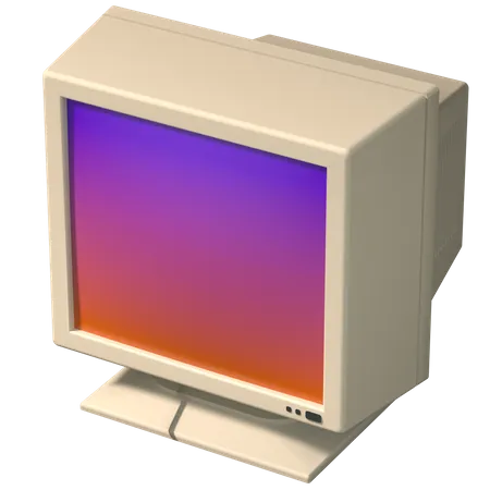 Computadora  3D Illustration