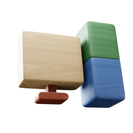 Computadora  3D Icon