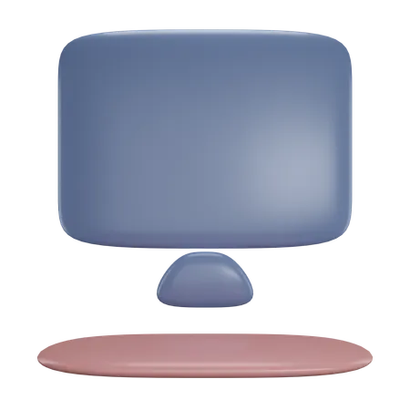 Computadora  3D Icon