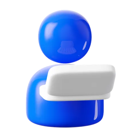 Computadora  3D Icon