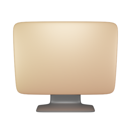 Computadora  3D Icon