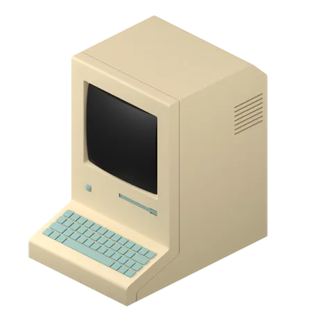 Computadora  3D Icon