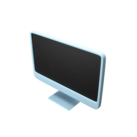 Computadora de escritorio  3D Icon