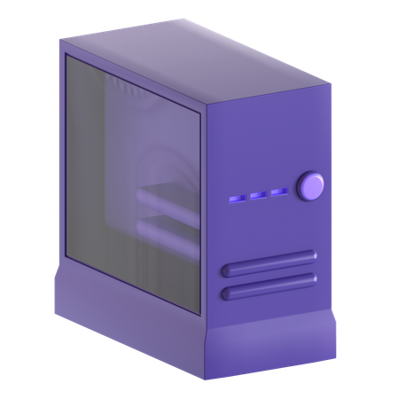 Ordenador personal  3D Icon