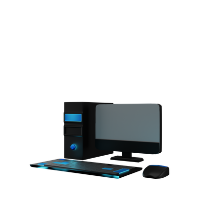 Computadora personal  3D Icon