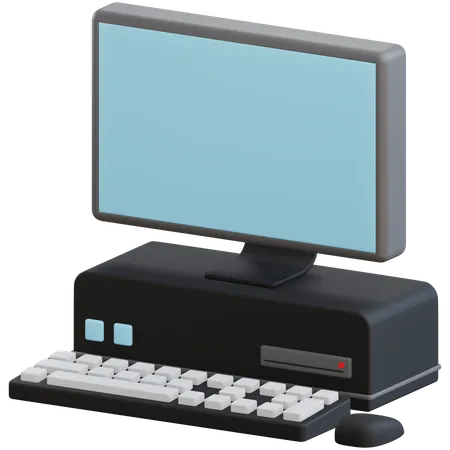 Computadora personal  3D Icon