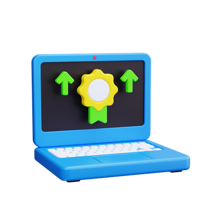 Computadora portátil  3D Icon