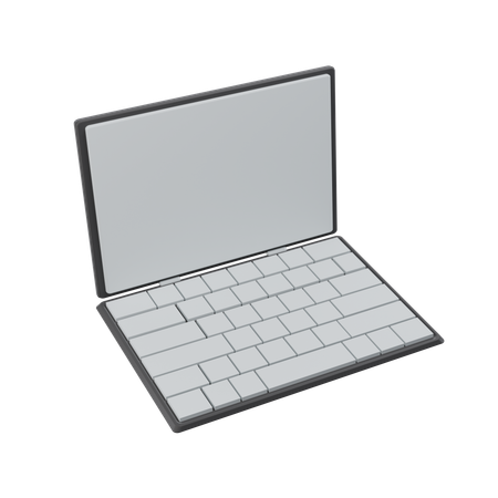 Computadora portátil  3D Icon