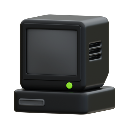 Computadora vieja  3D Icon