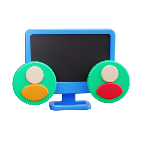 Computer  3D Icon