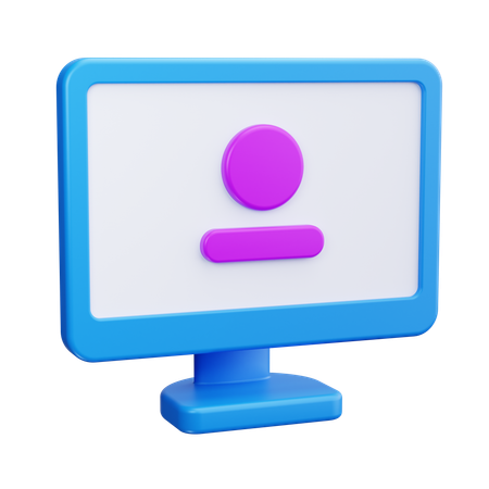 Computer  3D Icon