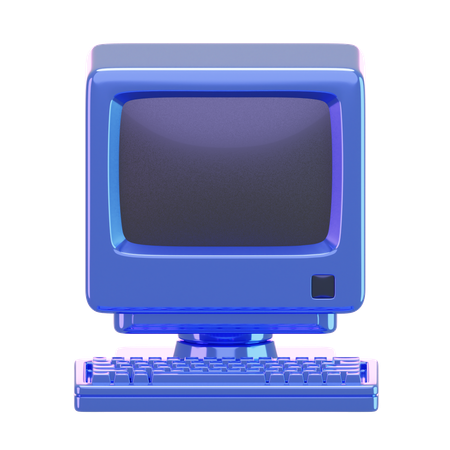 Computer  3D Icon