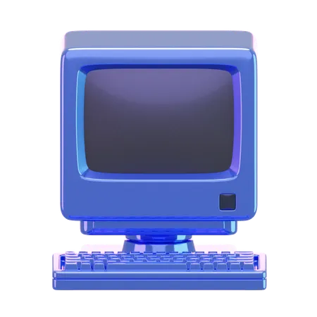 Computer  3D Icon