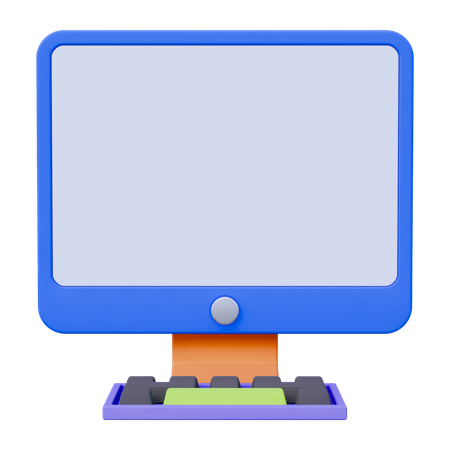 Computer  3D Icon
