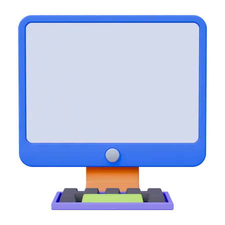 Computer  3D Icon