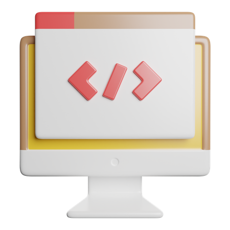 Computer  3D Icon