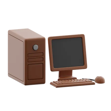 コンピューター  3D Icon