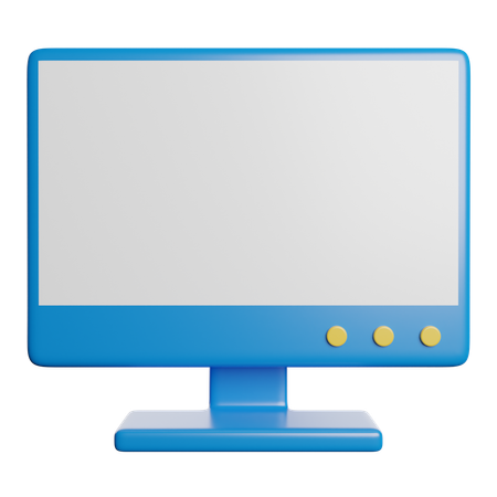 Computer  3D Icon