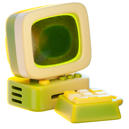 コンピューター  3D Icon