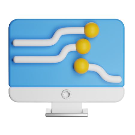 Computer  3D Icon