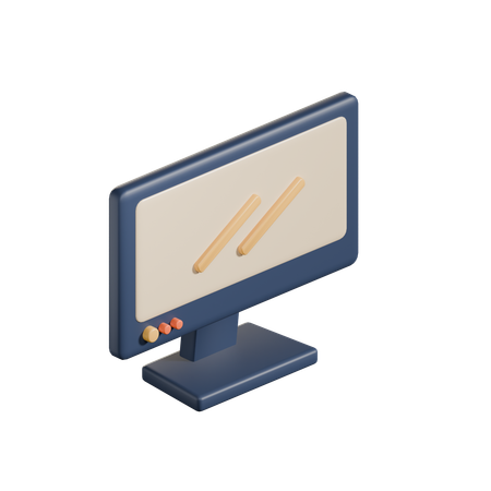 컴퓨터  3D Icon