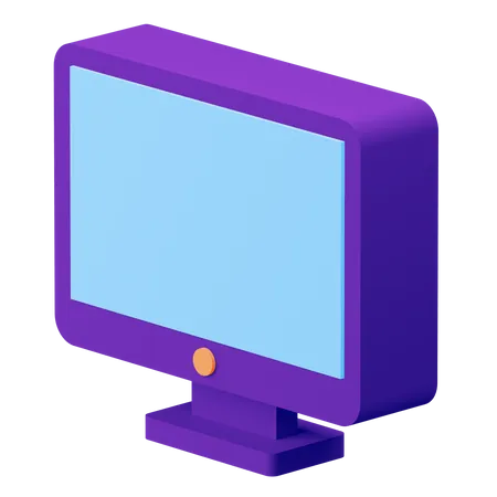 Computer  3D Illustration