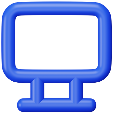 Computer  3D Icon