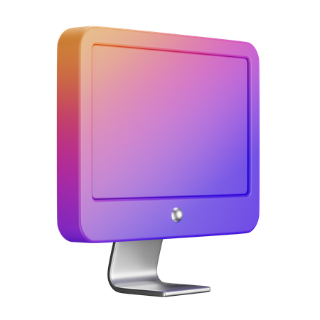 Computer  3D Icon