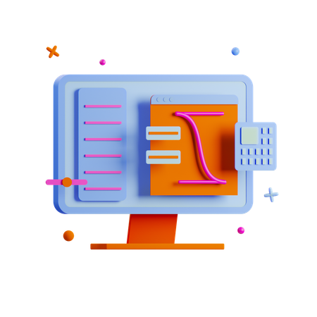 Computer  3D Icon