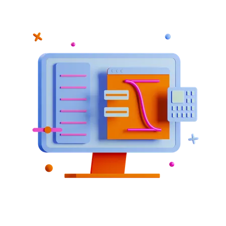 Computer  3D Icon