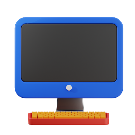 Computer  3D Icon