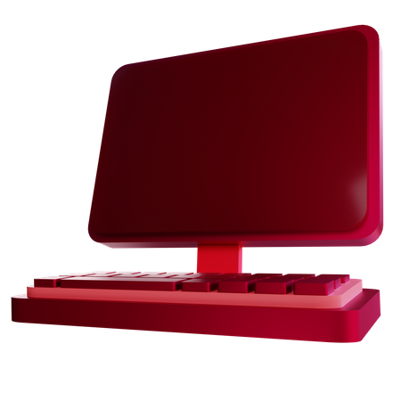 Computer  3D Icon