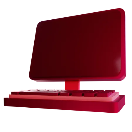 Computer  3D Icon