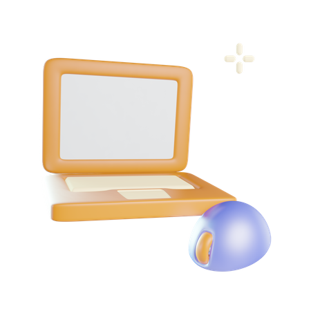 Computer  3D Icon