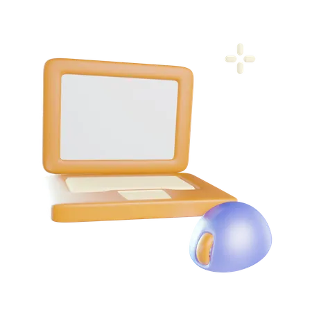 Computer  3D Icon