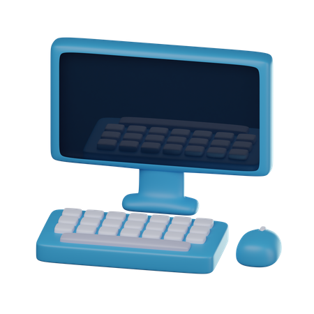 Computer  3D Icon