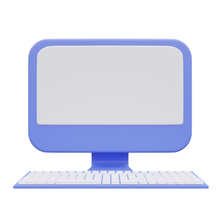 Computer  3D Icon