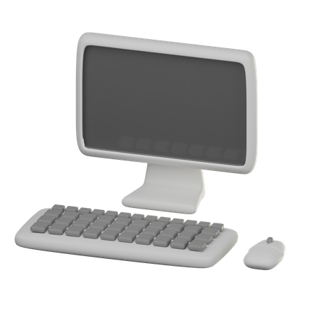 Computer  3D Icon