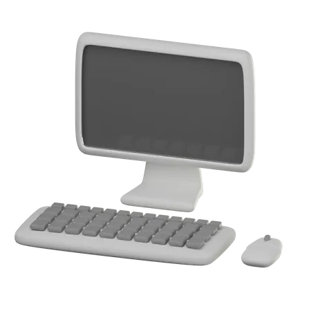 Computer  3D Icon